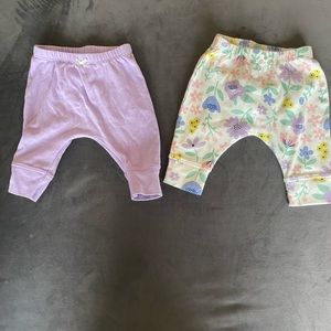 Baby girl 0-3 months pants